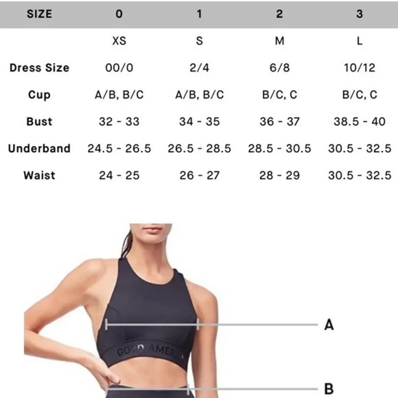 Good American The Metallic Stripe Crew Neck Tee - Picture 8 of 8